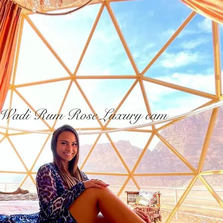 Wadi Rum Rose Luxury Camp Exterior foto